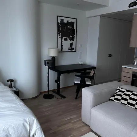 Cool Living In Modern, Chic 14th-floor Studio * Ελσίνκι